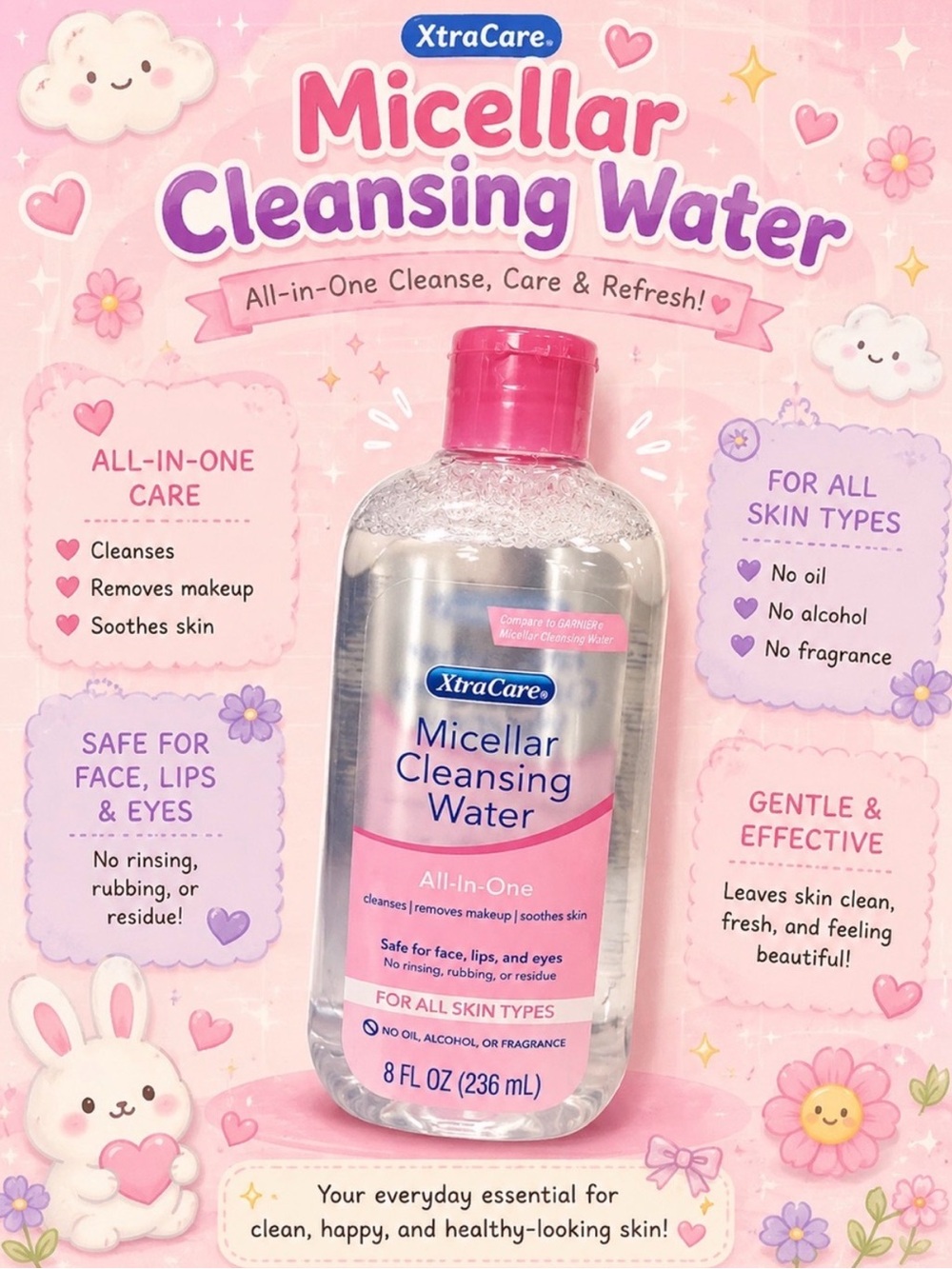 Micellar Cleansing Water
